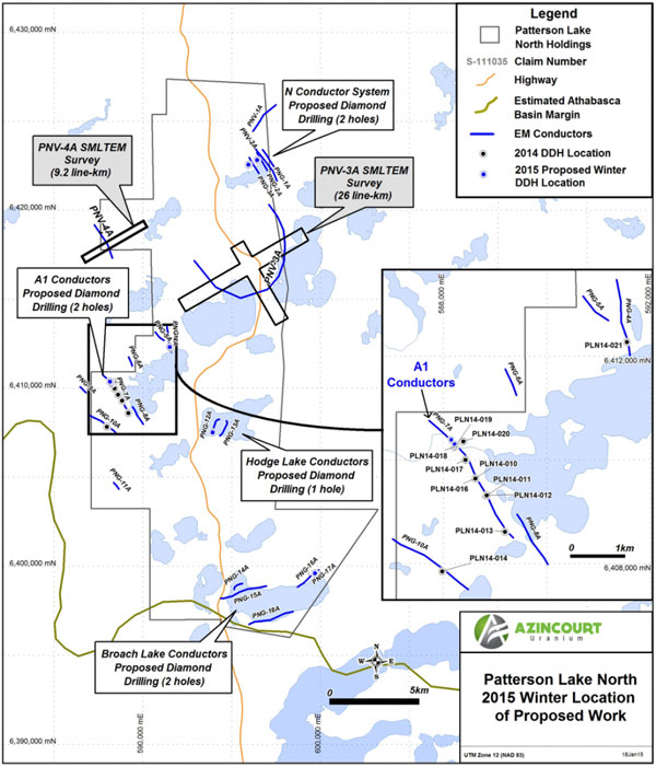 AAZ PLN Winter15 Proposed Exploration Map 18Jan15 877x1024