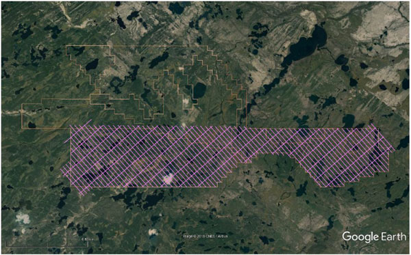 Figure 1 VTEM Survery Grid Jan 2019 AAZ 1024x636